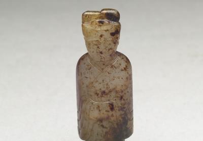 图片[2]-Jade figure, Tang dynasty (618-907)-China Archive